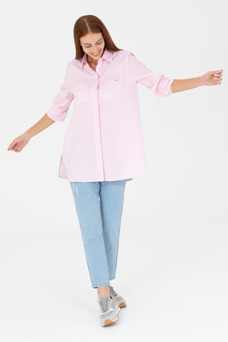 Kadın Manolya Uzun Kollu Tunik - 50266745022