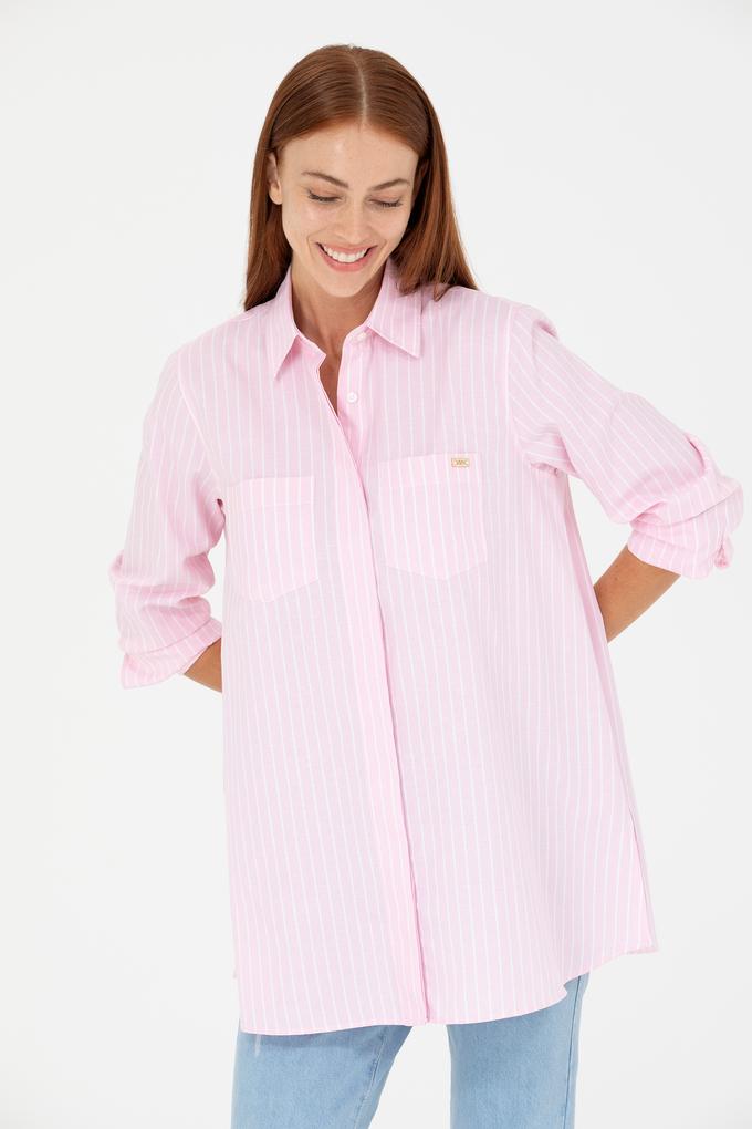 Kadın Manolya Uzun Kollu Tunik