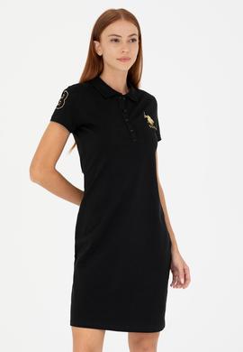 Kadın Siyah Örme Elbise - 50262696044