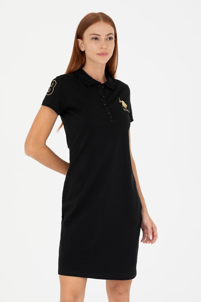 Kadın Siyah Örme Elbise - 50262696044