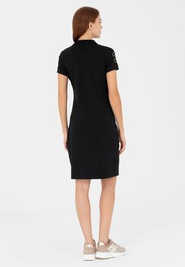 Kadın Siyah Örme Elbise - 50262696044