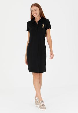 Kadın Siyah Örme Elbise - 50262696044
