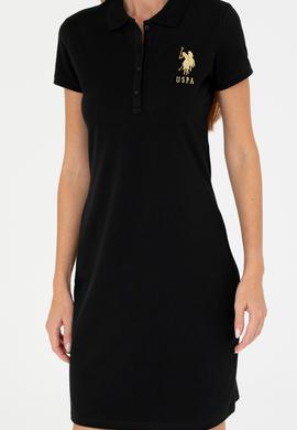 Kadın Siyah Örme Elbise - 50262696044