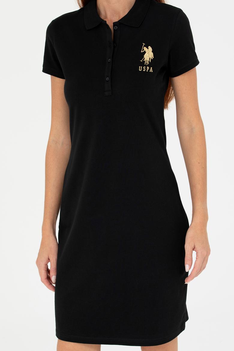 Kadın Siyah Örme Elbise - 50262696044