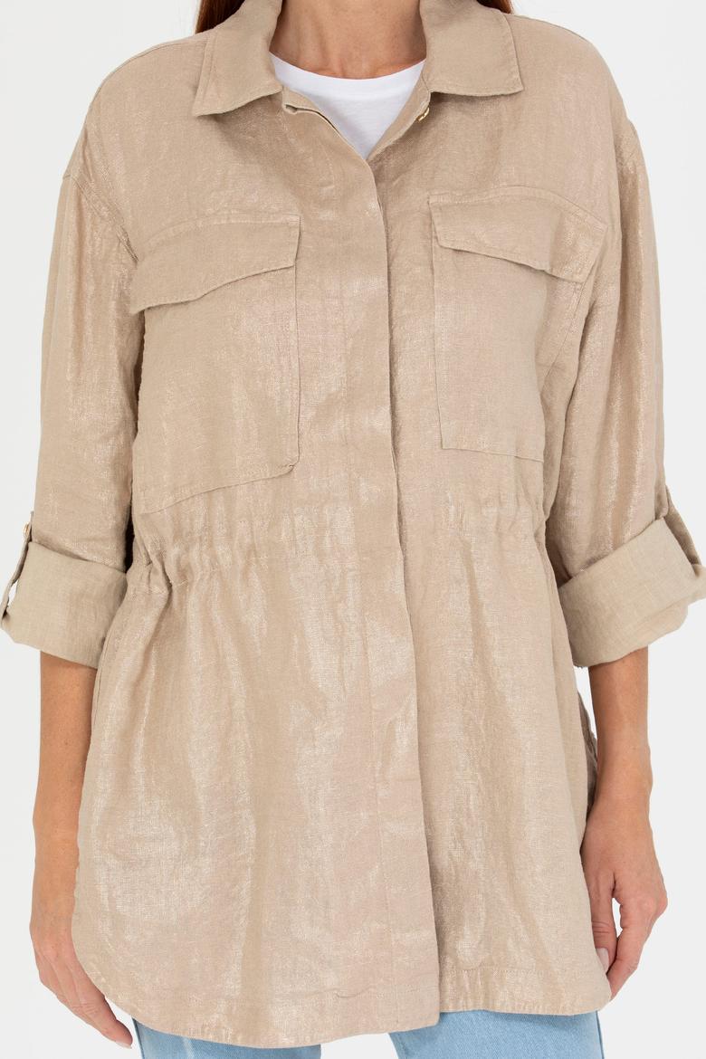 Kadın Açık Pembe Ceket - 50266760014