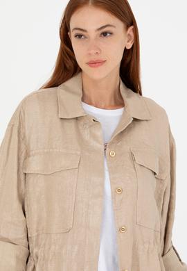 Kadın Açık Pembe Ceket - 50266760014