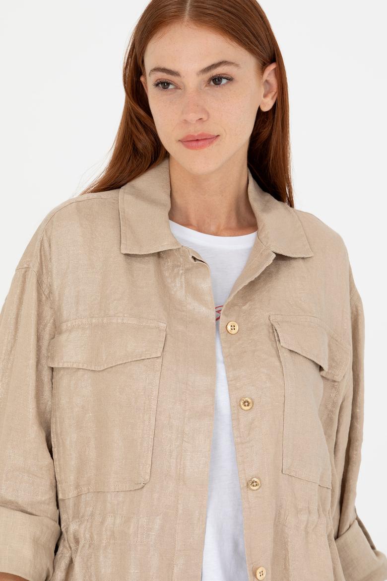 Kadın Açık Pembe Ceket - 50266760014