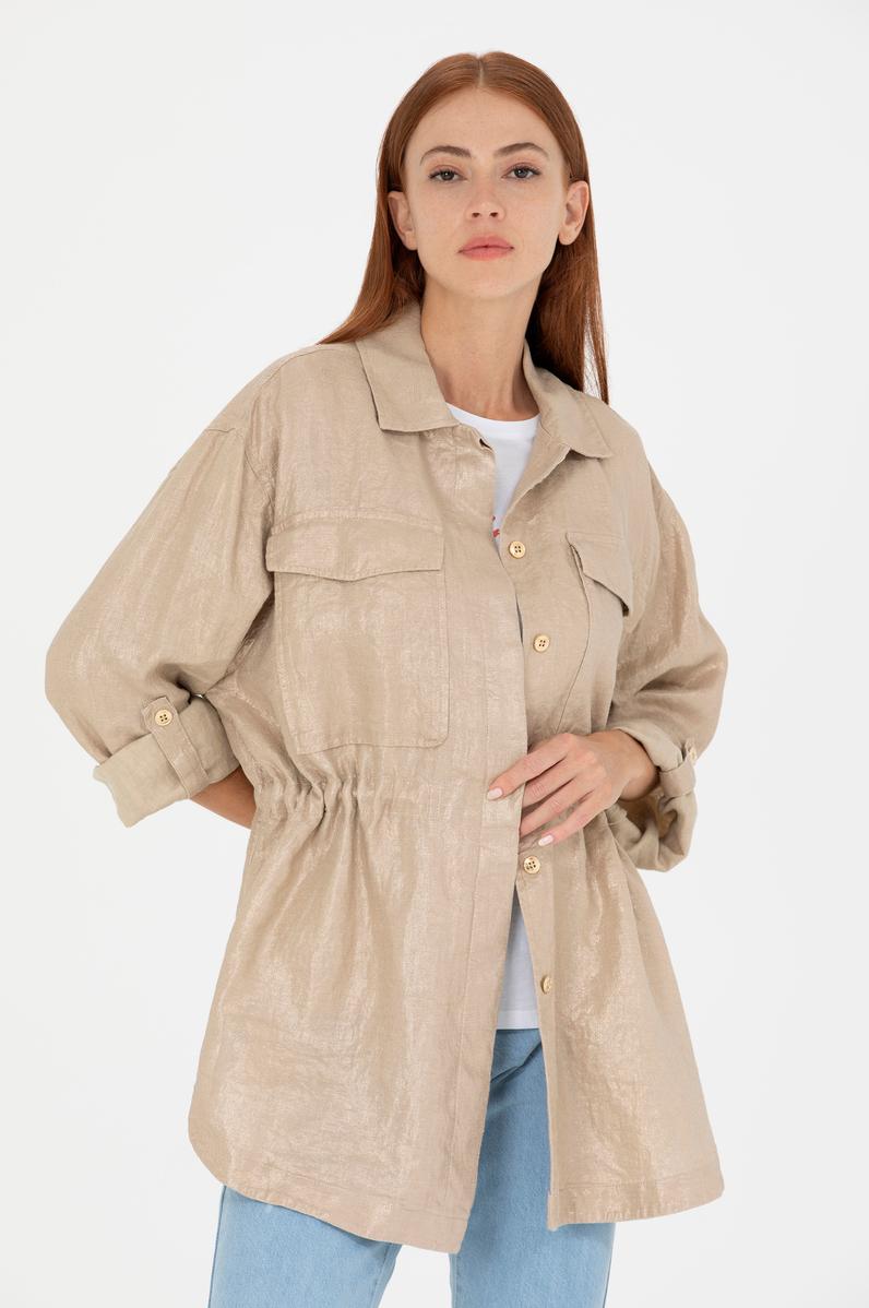 Kadın Açık Pembe Ceket