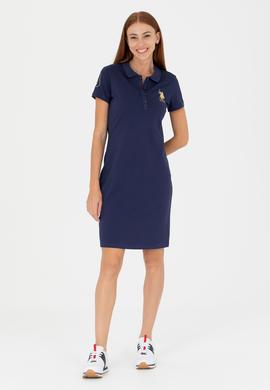 Kadın Lacivert Örme Elbise - 50262696011