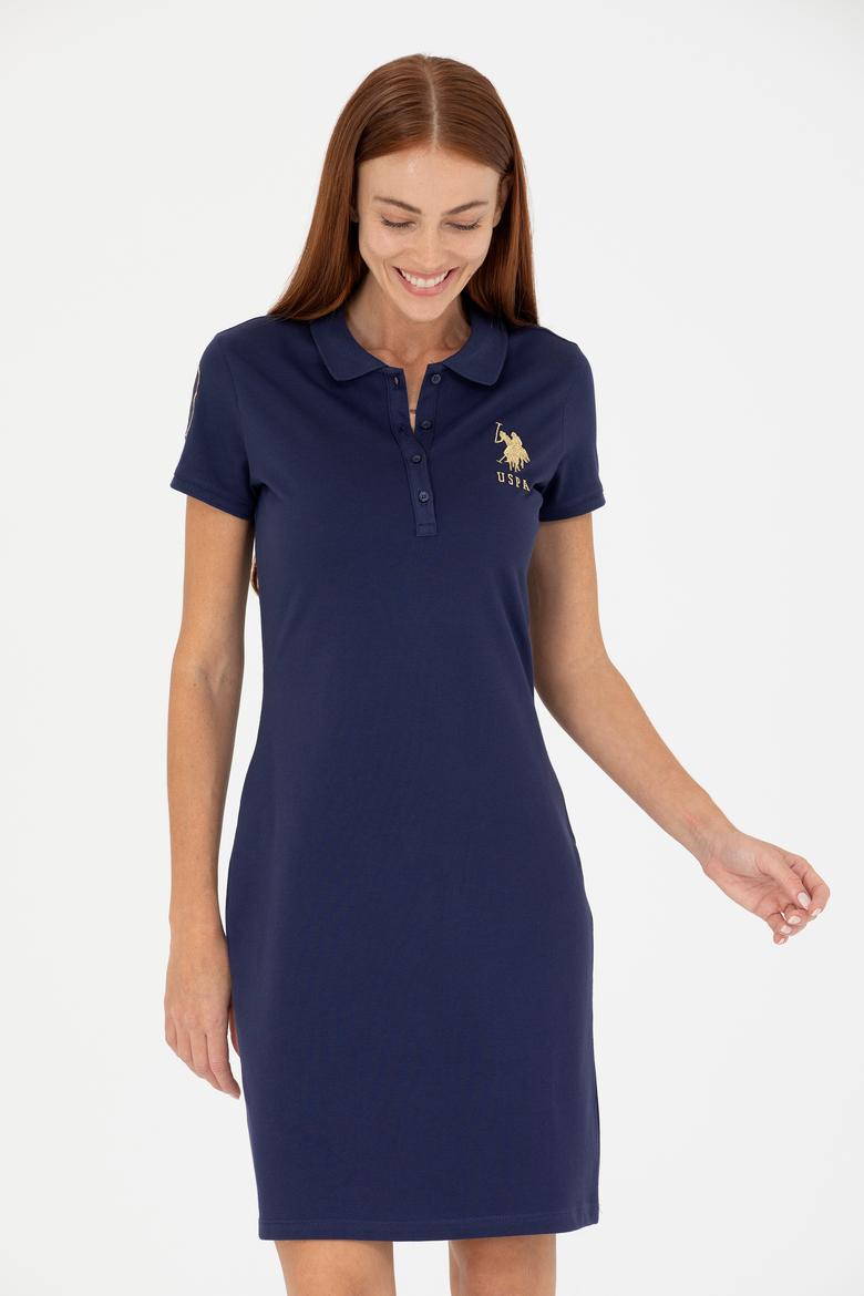 Kadın Lacivert Örme Elbise - 50262696011