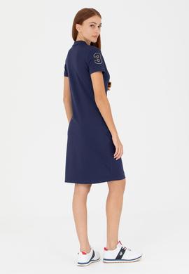 Kadın Lacivert Örme Elbise - 50262696011