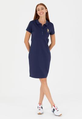 Kadın Lacivert Örme Elbise - 50262696011
