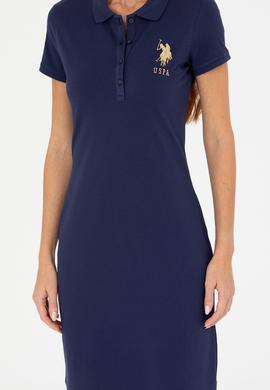 Kadın Lacivert Örme Elbise - 50262696011