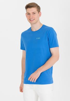 Erkek Saks Bisiklet Yaka Tişört - 50264978018