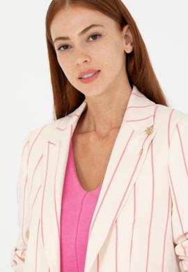 Kadın Pembe Ceket - 50264596002