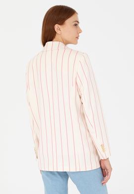 Kadın Pembe Ceket - 50264596002