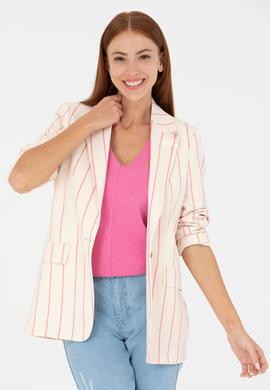 Kadın Pembe Ceket - 50264596002
