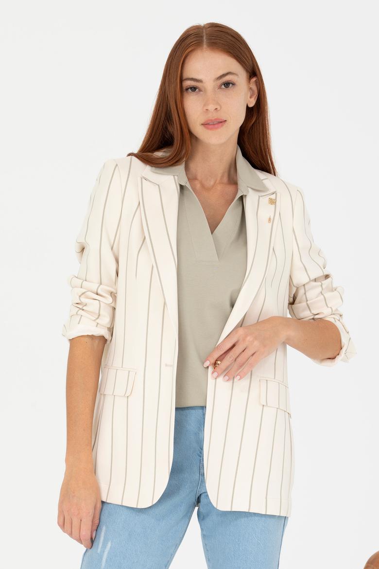 Kadın Camel Ceket - 50264596026