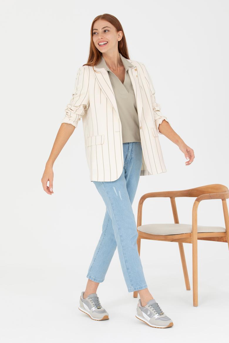 Kadın Camel Ceket - 50264596026