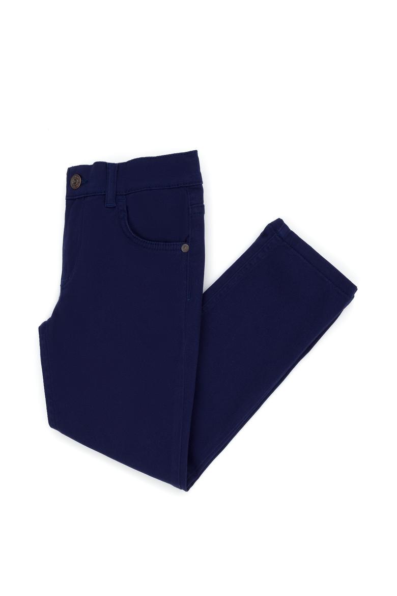 Erkek Çocuk Lacivert Kanvas Pantolon