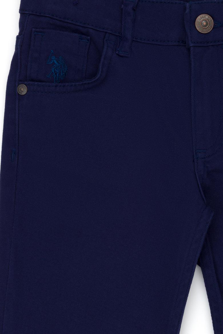 Erkek Çocuk Lacivert Kanvas Pantolon - 50264625012