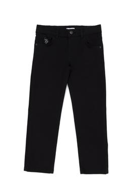 Erkek Çocuk Siyah Kanvas Pantolon - 50264625034