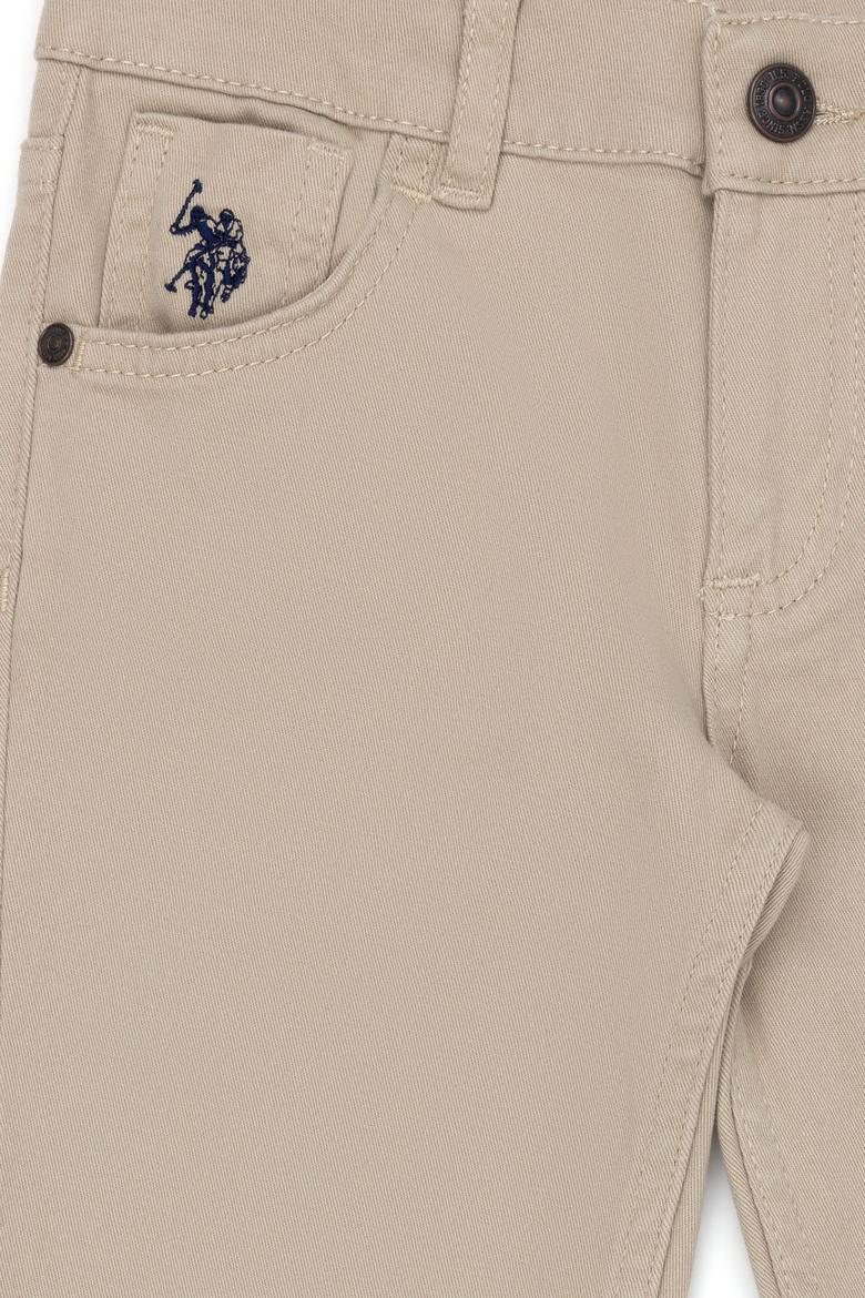 Erkek Çocuk Bej Kanvas Pantolon - 50264625045