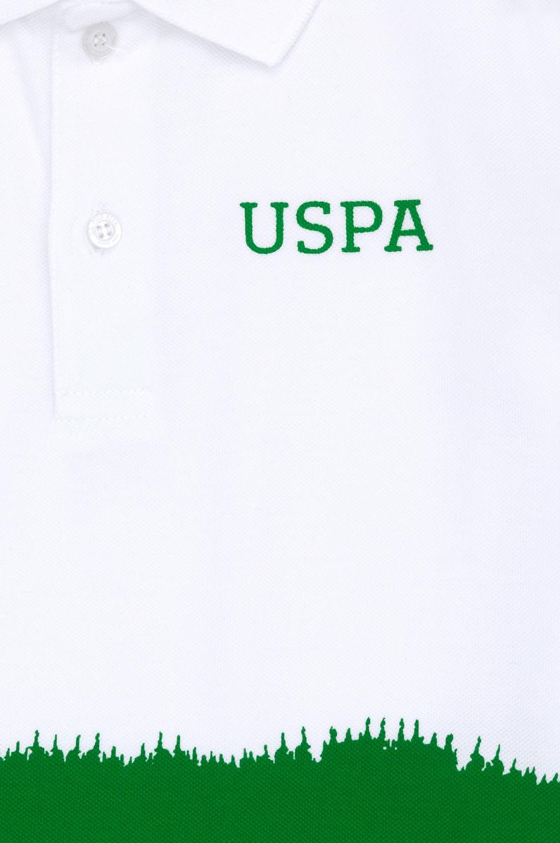 Erkek Çocuk Yeşil Polo Yaka Tişört