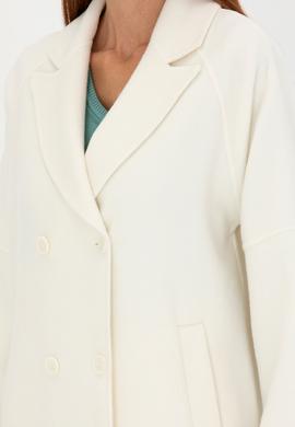 Kadın Krem Kaşe Kaban - 50271197011