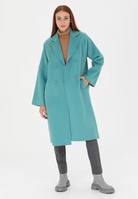 Kadın Mint Kaşe Kaban - 50271197029