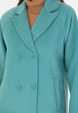 Kadın Mint Kaşe Kaban - 50271197029