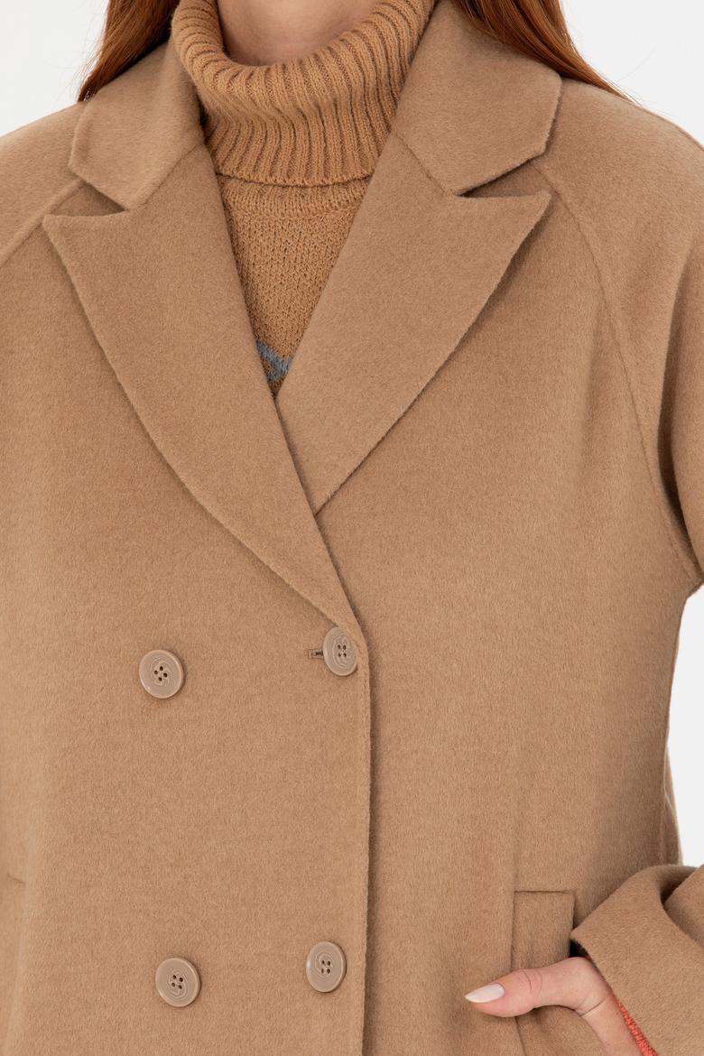 Kadın Coconut Kaşe Kaban - 50271197052