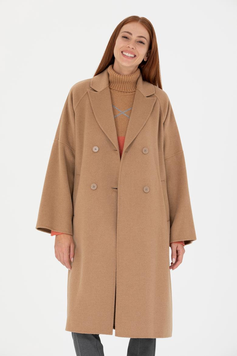 Kadın Coconut Kaşe Kaban - 50271197052