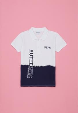 Erkek Çocuk Lacivert Polo Yaka Tişört - 50266060002