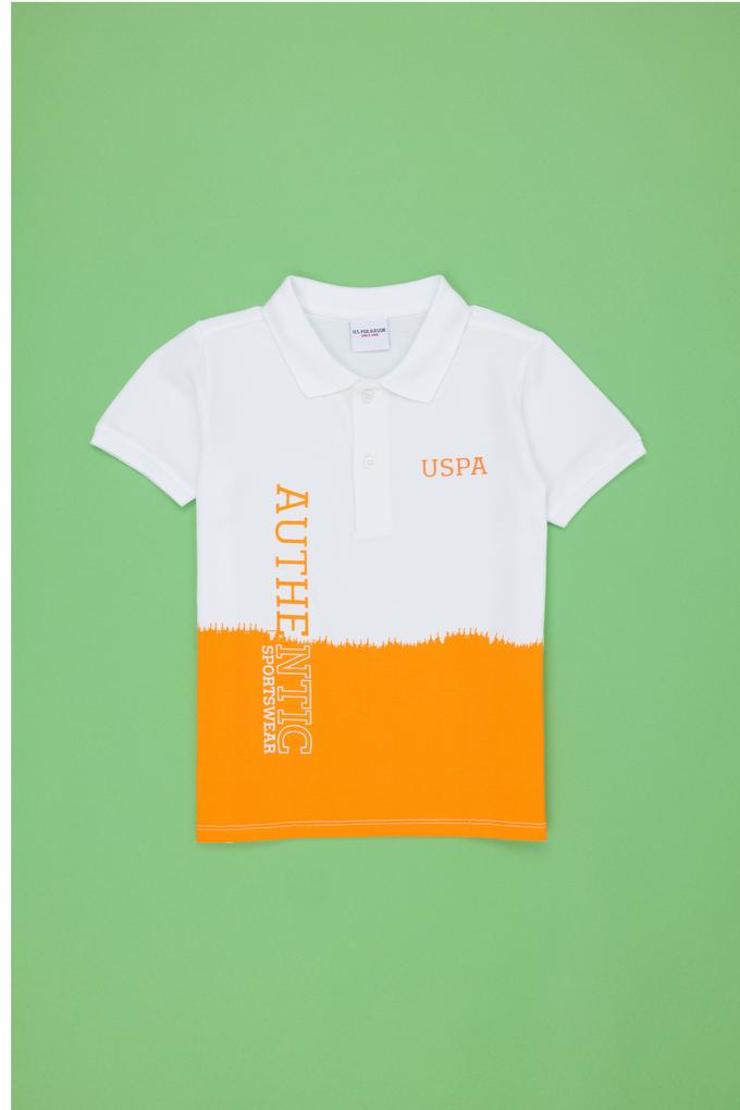 Erkek Çocuk Turuncu Polo Yaka Tişört