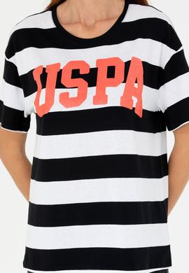 Kadın Siyah Bisiklet Yaka Tişört - 50276716024