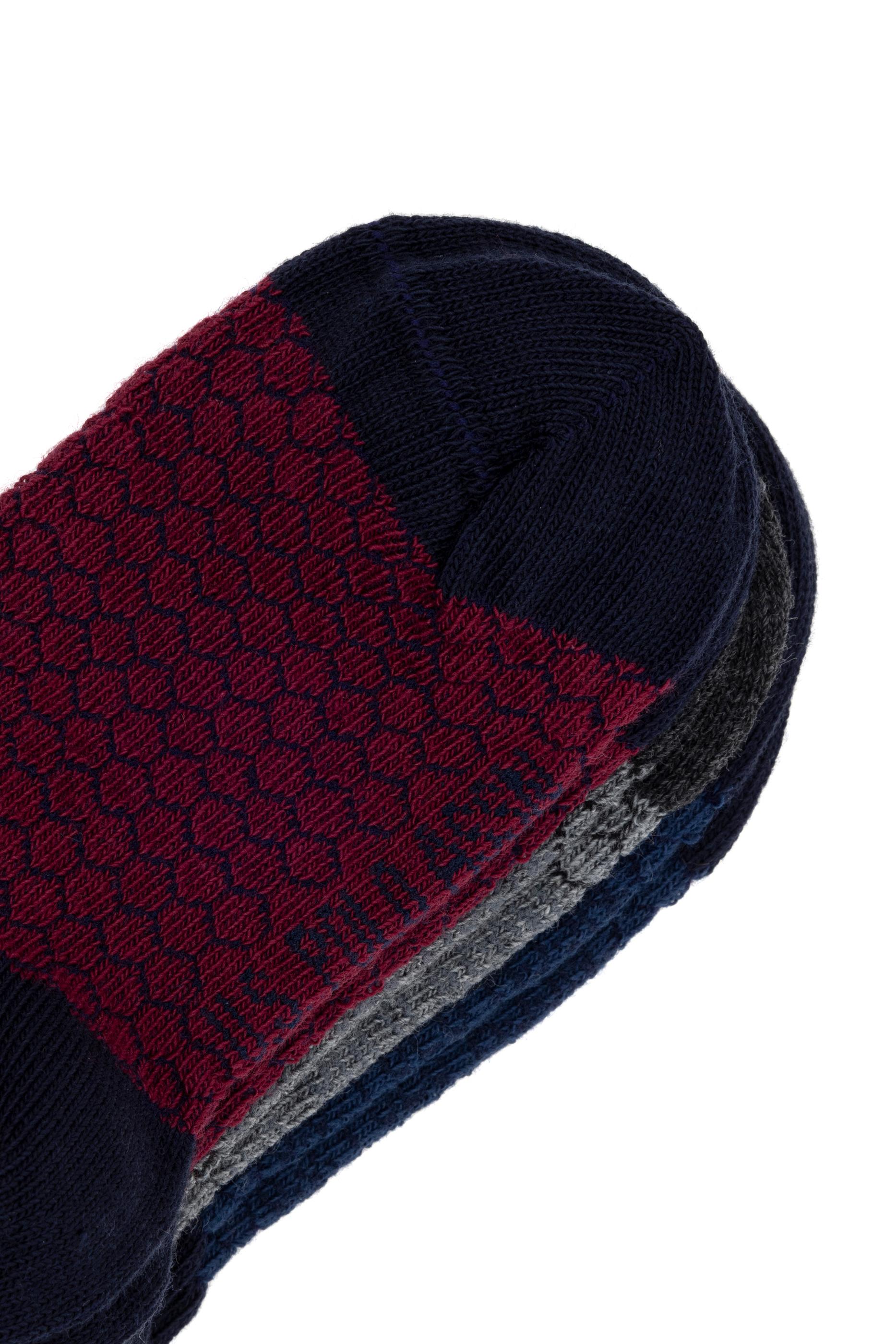 Erkek Çocuk Gri Melanj Çorap