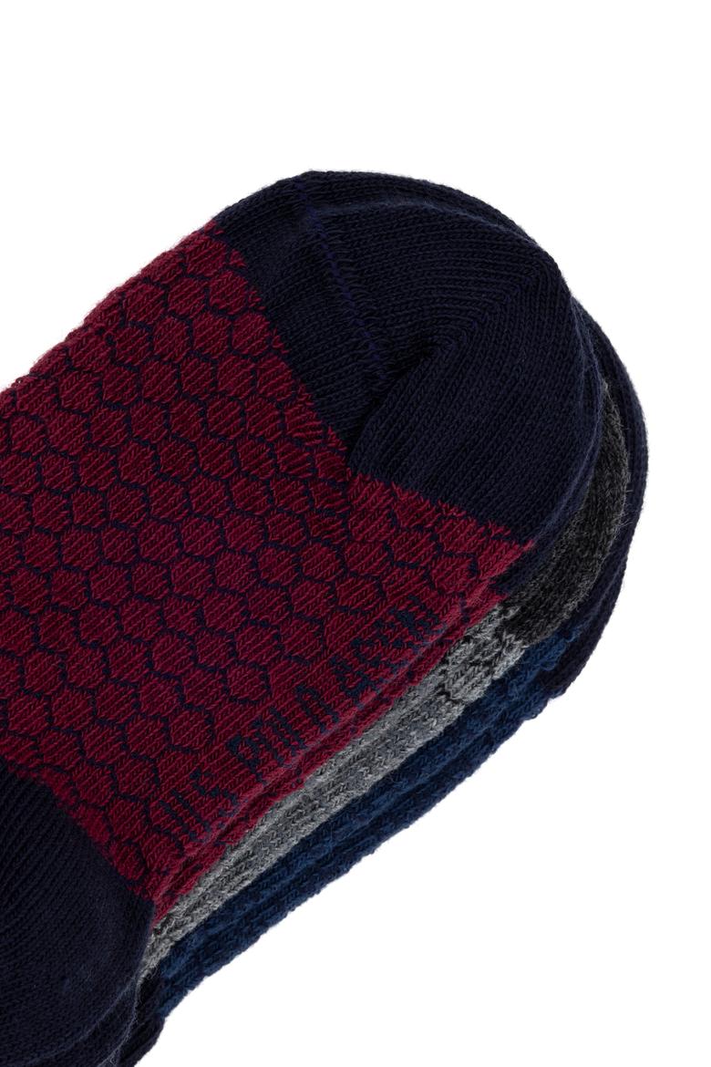 Erkek Çocuk Gri Melanj Çorap - 50260466005