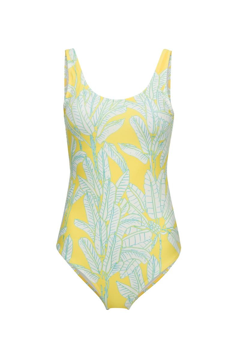 Kadın Neon Sarı Mayo