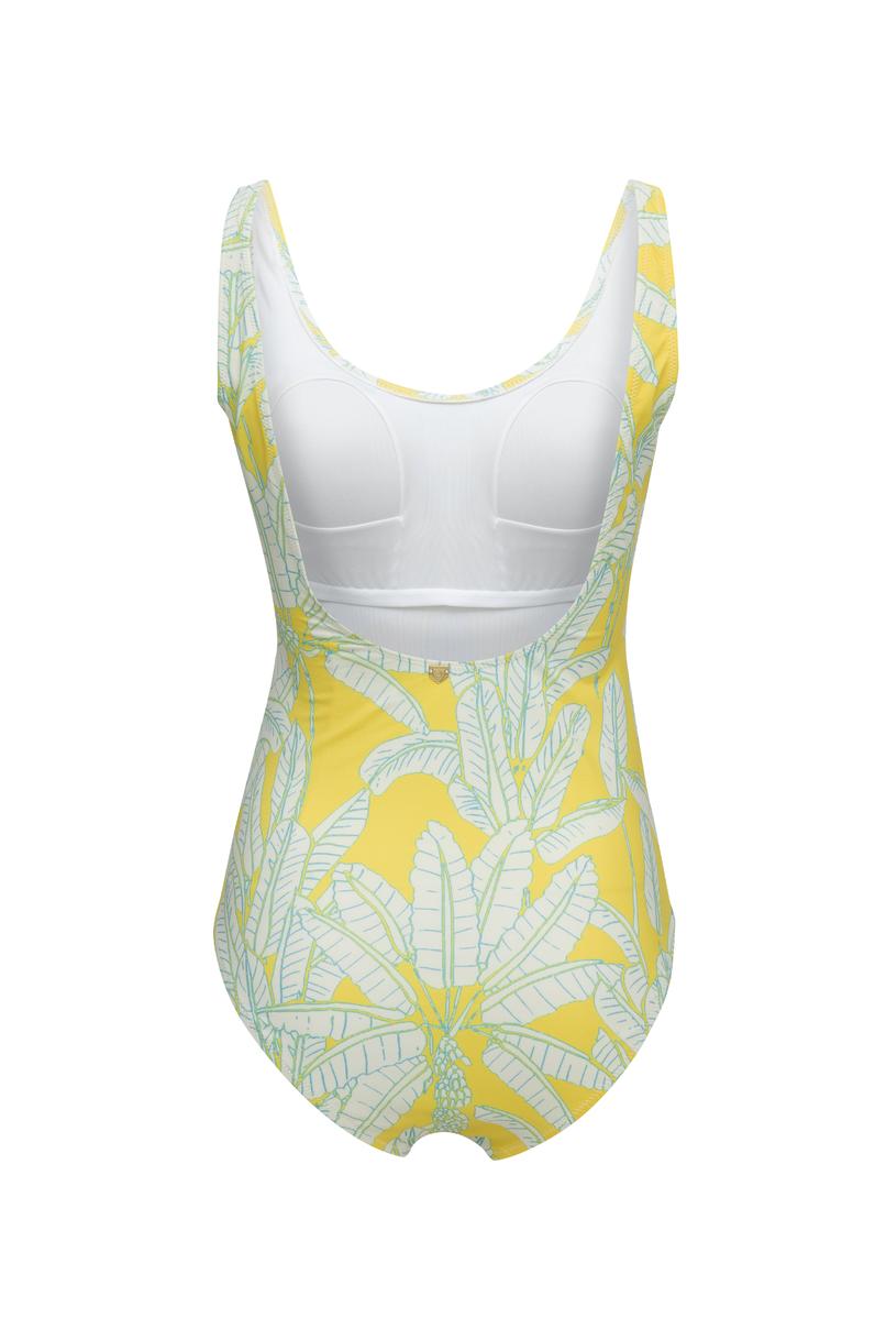 Kadın Neon Sarı Mayo