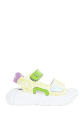 Kız Çocuk Neon Sarı Sandalet - 50266840009
