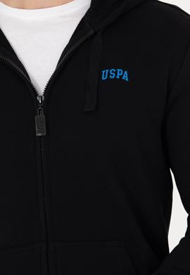 Erkek Siyah Kapüşonlu Örme Hırka - 50276152034