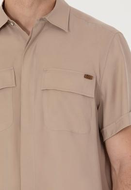 Erkek Taş Kısa Kollu Gömlek - 50264077016