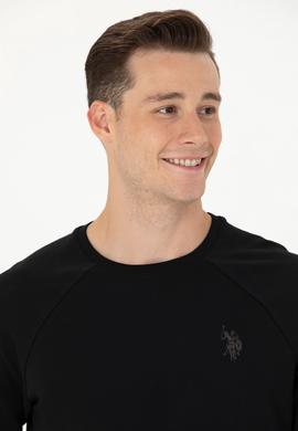 Erkek Siyah Basic Sweatshirt - 50274090006