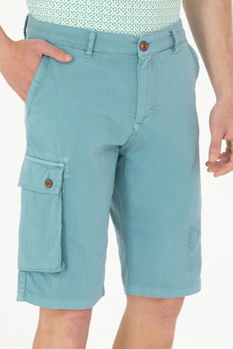 Erkek Mint Dokuma Şort - 50263822019