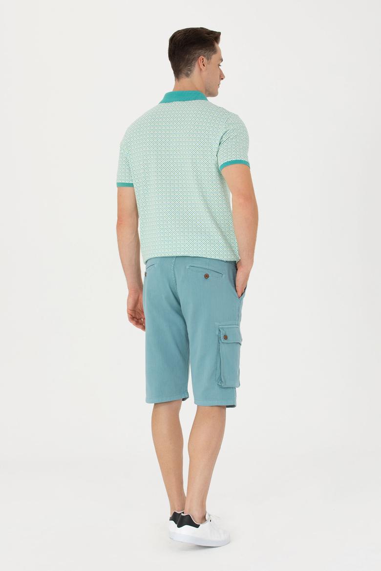 Erkek Mint Dokuma Şort - 50263822019
