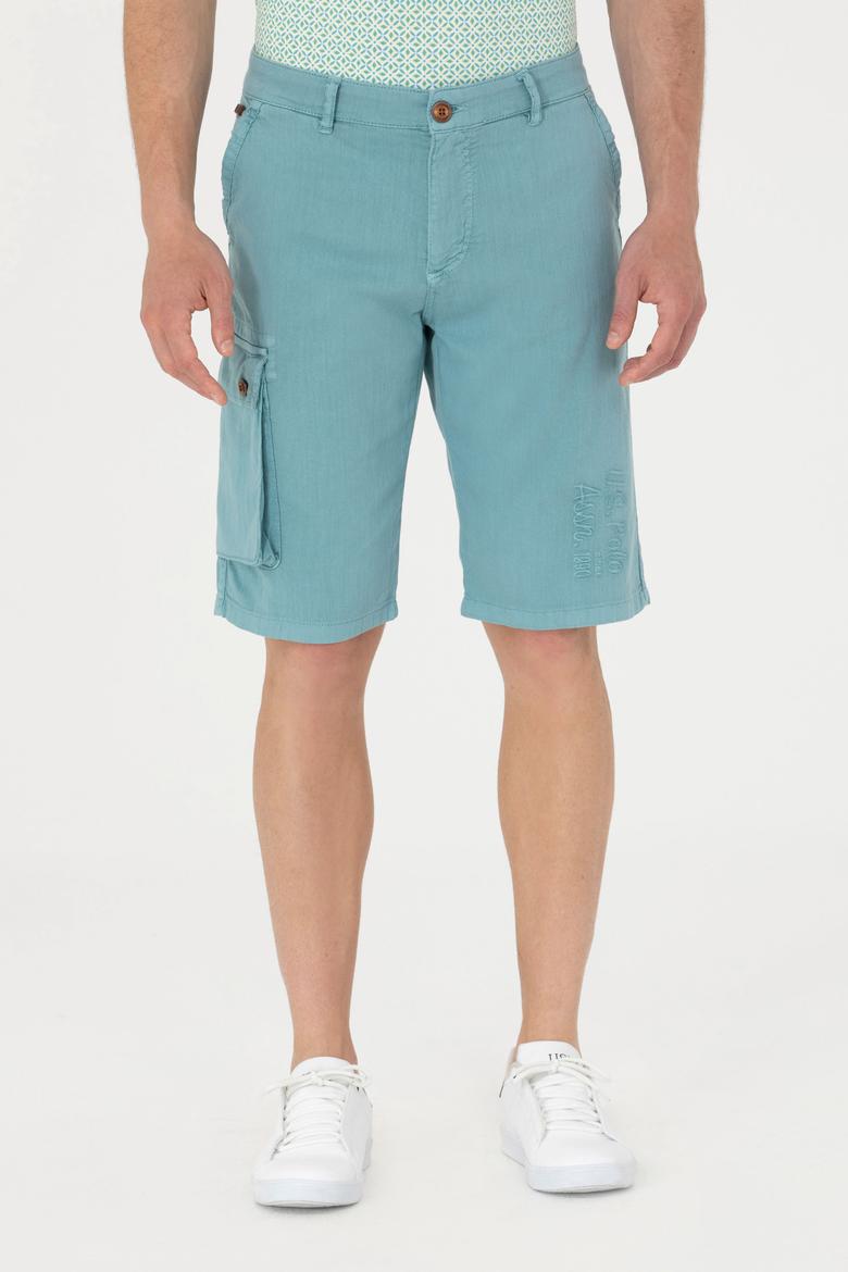 Erkek Mint Dokuma Şort - 50263822019