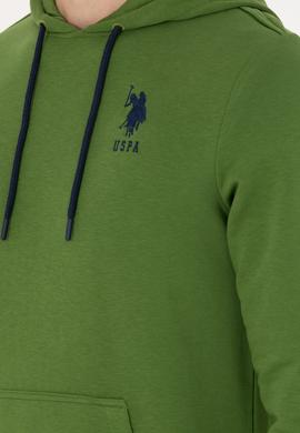 Erkek Yeşil Basic Sweatshirt - 50269426021