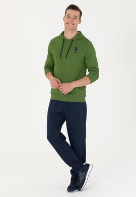 Erkek Yeşil Basic Sweatshirt - 50269426021