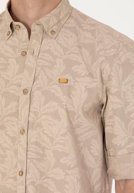 Erkek Camel Uzun Kollu Gömlek - 50263598043